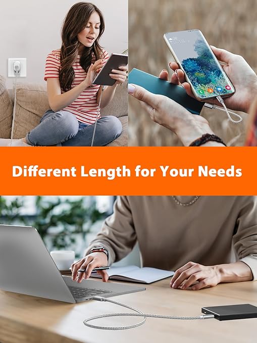 CableCreation USB A to USB C Short Cable 1FT 10Gbps, 3A Fast Charging, USB-C 3.1 Gen 2 for Carplay Android Auto, Type C Cord for iPhone 16 15 Pro SSD Galaxy MacBook Pixel iPad