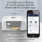 Brother MFC-J4335DW INKvestment Tank Wireless All-in-One Color Inkjet Printer, Up to 1-Year of Ink in-Box, Duplex Printing, Mobile and Cloud Print, Works with Alexa