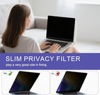 360° Privacy Screen Protector for MacBook Air 15 inch (2023-2025, M2, M3, M4), Privacy Screen Filter Compatible with MacBook Air 15.3 inch, Anti-Spy/Anti Fingerprint/Anti Blue Light/Anti Glare