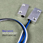 Rolling Door Contact Magnetic Reed Switch Alarm with 3 Wires for N.O./N.C. Applications MC-51