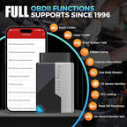 KINGBOLEN Ediag Elite OBD2 Scanner Bluetooth, Bi-Directional Control Scanner All System Diagnostic Tool for iOS & Android, 15+ Hot Reset, CANFD Protocol, FCA AutoAuth, No Subscriptions Lifetime Update