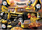 MasterPieces - 1000 Piece Jigsaw Puzzle, NFL Pittsburgh Steelers, Fun for Adults and Family, Non-Glare Finish, 19.25"x26.75"