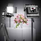 GVM 560 LED Video Light, Dimmable Bi-Color, 2 Packs Photography Lighting with APP Intelligent Control System, Lighting for YouTube, Studio, Outdoor, Video Lighting Kit, 2300K-6800K, CRI 97+