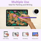Stylus Pen for iPad 2018-2023 with Palm Rejection, Active Pencil for iPads 10th/9th/8th/7th/6th Gen, for iPad Pro 11/12.9 inch, for iPad Air 5th/4th/3th, for iPad mini 6th/5th Gen(Purple Rose Red)