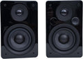 Peachtree Audio M24x Powered Bluetooth Bookshelf Speakers (Pair) – Real Bamboo | Hi-Fi Sound, 5.25” Woofer, RCA, Optical, USB Charging, Subwoofer Out | Ideal for TV, Turntables & PCs