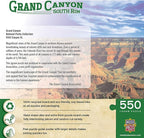 MasterPieces 550 Piece Jigsaw Puzzle For Adults and Family - Grand Canyon South Rim - 18"x24"