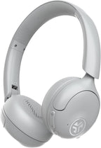 JLab Go Lux ANC Wireless Headphones, Cloud White, Hybrid Active Noise Cancelling, Premium On-Ear Bluetooth Headset, Customizable Sound, Be Aware Mode, Cloud Foam Comfort, Multipoint Connection