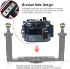 Sea Frogs Waterproof Camera Housing Compatible with Sony RX100 I-V IPX8 40m/130ft Maximum Diving Depth Underwater Camera Case for Diving, Surfing, Rowing, Skiing