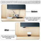 6PCS Desk Grommet, 2 Inch(50mm) Cable Hole Cover for Office and Home Table, Desktop Wiring Management and Protection (White, 6pc)