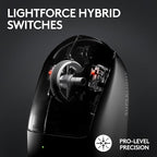 Logitech G Pro X Superlight 2 Lightspeed Wireless Gaming Mouse + G Pro X TKL Lightspeed Wireless Gaming Keyboard (Linear) Bundle - Black