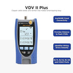 TREND Networks | R158008 | VDV II Plus | Cloud Connected | Voice, Data and Video Cable Verifier | Copper Cable Tester | Advanced Wiremap & Troubleshooting Tool