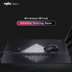 PWNAGE Trinity Wireless Gaming Mouse 8kHz - 39 Grams Ultralight Esports Pro Gamer Flawless Professional Custom Xero PAW3950 Optical Sensor 36,000 DPI - 8000Hz -100% PTFE Skates Symm 2 - Black