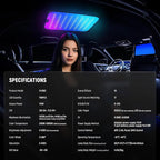 NEEWER 115W Flexible LED Video Light, Studio RGB Panel Light Mat Kit with Softbox APP/2.4G/DMX Control 2500K-10000K 14700lx/0.5m CRI96+, Key Lighting for Photography Streaming Video Recording, FL100C