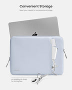 tomtoc 360° Protective Laptop Sleeve for 13-inch New MacBook Air M4/A3240 2025, M3/A3113, M2/A2681 M1/A2337 A2179 A1932, 13-inch MacBook Pro M2/A2686 M1/A2338, Water-Resistant Computer Case Bag