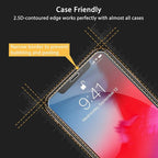 UNBREAKcable Screen Protector for iPhone X/XS/ 11 Pro, Double Shatterproof Tempered Glass [Easy Installation Frame] [99.99% HD Clear] [9H Hardness] for iPhone 5.8 inch - 2 Pack