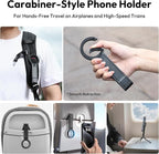ULANZI MA30 Magnetic Phone Tripod Stand for iPhone - Aluminium Maglock Smartphone Mini Tripod Pocket Cell Phone Stand Strong Magnet Quick Mount Compatible with iPhone 16 15 14 13 12 Series, Black