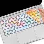 Keyboard Cover for HP EliteBook 830 835 840 845 1040 G9 G10 2024 2023 2022 13.3 14 inch Laptop Accessories Keyboard Protective Skin (Not fit The 830/840/845/1040 G8 G7 G6 G5 G4 G3)-Iridescent