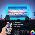 SUPERNIGHT 1-to-3 Remote Controller Dimmer for RGB LED Strip Lights, One Remote Can Control 3pcs Light Strips Synchronously, for SMD 5050 2835 3528 Multi Color Changing Rope Lights (3 Ports)