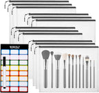 12pcs Mesh Zipper Pouch Bags, A5 Storage Bag for Organizing, File Bags for Office, Board Games and Home Supplies