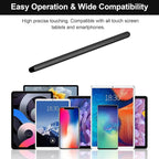 Stylus Pens with Pen Slot for Touch Screens, High Precision Capacitive Universal Stylus for iPad iPhone Tablets Samsung Galaxy All Touch Screen Devices (Golden-Long)