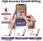 Stylus Pen for Touchscreen,2 in 1 High Precision and Sensitivity Stylus,Stylus Pen for iPad/iPhone/Android/Samsung Smartphone and Tablets,Compatible with All Touch Screens(10 Colors Stylus)