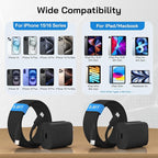 30W USB C i Phone 16 15 Charger Fast Charging, 2PACK Wall Charger for iPhone 16 15 Pro Max Charger Cord 6.6FT Fast Type C Charger Block for iPhone 16/16 Pro/15 Plus/15 Pro/15 Pro Max, iPad Pro, Black