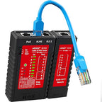 Noyafa NF-468s Network Cable Tester, Ethernet Tester,Cable Mapper, Check Continuity -RJ45, RJ11, RJ12, RJ45, CAT5, CAT5E, CAT6, CAT6A,Telephone line CAT3