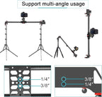 GVM Motorized Camera Slider,31" Wireless Carbon Fiber Dolly Rail Camera Slider with APP Control, Motorized Time Lapse and Video Shot Follow Focus Shot and 120 Degree Panoramic Shooting