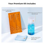 KF Concept Screen Cleaner Spray, with 2 Microfiber Cleaning Cloth, Touchscreen Cleaning Kit for LCD LED DVD TV, Smartphone, iPad, Laptop, Tablet Monitor, Computer Monitor, Electronic Devices (200ml)