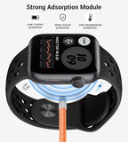 Temdan for Travel Vacation Essentials,3 in 2 USB C Cable for Apple Watch Charger/iPhone 16 Charger/Lightning,Multi Charging Cable Cord,Camping Essentials,Designed for iWatch &iPhone 16-12-4FT Orange