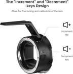 VILTROX EF-DL Lens Mount Adapter Auto Focus EF/EF-S Lens to DJI Ronin 4D Camera Lens Adapter Converter with USB Type-C Upgrade Compatible with Canon EF/EF-S Lens to DJI Ronin 4D Camera