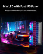 KTC 27 Inch Dual Mode Mini LED Monitor - 4K UHD at 160Hz & 1080P FHD 320Hz Gaming Monitor, 65W Type-C Port, HDR1400 Fast IPS Panel, Adaptive-Sync, HDMI 2.1 & DP 1.4, Height Adjustment, VESA Wall Mount