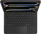 nimin Keyboard Case for iPad Pro 13 inch 2024 (M4),Multi-Touch Trackpad, Magnetic Attach, 7-Color Backlight, Auto Sleep/Wake, Obsidian Black
