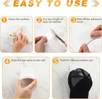 12 Pcs Headphone Wall Hangers Adhesive Gaming Headset Holder Hooks for Wall Mount Strong Universal Stand Hooks for Most Headphone Controller, Hat, Baseball Caps, Closet, Door (White)