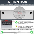 for MacBook Pro 13 Inch Case 2022 2021 2020 Release A2338 M2 M1 A2251 A2289, Plastic Hard Shell Case for MacBook Pro 13.3 inch with Touch Bar & Touch ID, Pink & Purple Flowers