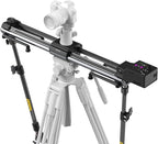 Zeapon Micro4 E1000 Double Distance Motorized Camera Slider, High-Speed Low Noise Motor 10-26Lbs Payload, 42''/107cm Compact Slider with Carrying case, LCD Screen, App Control, Smooth Damping Design