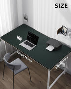 Large Desk Mat55 x24 - Premium Non-Slip Desk Pad, Waterproof and Scratch-Resistant Office Desk Protector, Large Desk pad Workspace Mat for Home and Office(Dark Green)