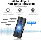 Z8Pro 128GB LED Power Display Magnetic Voice Recorder,35Days Continuous Recording Device,Voice Activated Recorder with AI Noise Reduction,Audio Recorder for Meetings/Lectures/Interviews