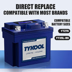 YTZ7S / YTX7L,12V 4Ah 240CCA LiFePO4 Motorcycle Battery, Powersports Battery for Honda KTM Yamaha Harely, Lithium Battery,For ATV, UTV, Scooter,Snowmobile, Motocross, Lawn Mower, Jet Ski, Motorboat