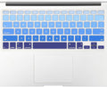 Allinside Blue Ombre Keyboard Cover Skin for MacBook Pro 13" 15" 17" (2015 or Older Version), MacBook Air 13" A1369/A1466, Older iMac Wireless Keyboard MC184LL/B