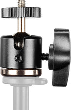 Neewer® Aluminum Alloy 360 Degree Rotating Swivel Mini Ball Head with 1/4" 3/8" Thread Base Mount for DSLR Camera Like Canon,Nikon,Sony/Camcorder/iPhone 6s/6/5S/5/4S/4,Gopro HD Hero 1/2/3/3+/4