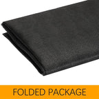Window Screens Replacement Kit 47"x118" Adjustable Screen Mesh Easy DIY Project with Rolling Tool Spline for Sliding Doors Patio, Black