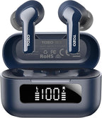 TOZO NC3 Hybrid Active Noise Cancelling Wireless Earbuds with 6 Mics AI Clear Call Ear Buds 55H Playtime with LED Display 32 Preset EQs via APP Bluetooth 5.3 IPX8 Waterproof in Ear Headphones