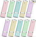 KEXIN 10 Pack 8GB Flash Drive USB Drive Thumb Drive 8 GB USB Flash Drive Jump Drive 8G Flash Drives Photo Memory Stick Pen Drive Zip Drive Coloful
