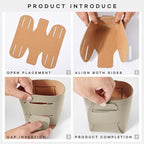 2-Pack Cork Leather Makeup Brush Holder Organizer - Desk Accessories Storage - Pencil Pen Holder - Stylish Addition to Home Decor (Beige)