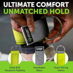 Gradient Fitness Ankle Straps (2 Pack) | Ankle Strap for Cable Machine, Ankle Bands for Working Out, Cable Ankle Strap