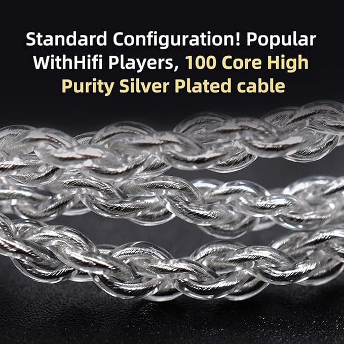 KZ ZSN Pro X in Ear Monitor Dual Driver IEM Earphone 1BA 1DD Wired Earphone HiFi Sport Gaming Earbuds Headphones Compatibility for Phone Computer Tablet
