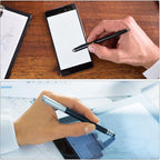 MECCANIXITY 12pcs 7.5mm Stylus Pen Fine Tips Conductive Fiber Capacitive Touch Screen Pens Tip Universal Replacement