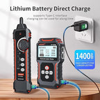 NOYAFA NF-8209S Network Cable Tester, Ethernet Cable Tester with PoE,NCV,Cable Length Test,Port Flashing,Multi-Function Trouble-Free Line Scan Mode,CAT5,CAT6 Line Tracer,LAN Network Cable Tracer Kit