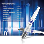 HY-510-100g (25g*4) Thermal Conductivity: >1.93W/m-k CPU Thermal heatsink Paste Silicone Grease Compound Non-Conductive for pc CPU gpu PS4 100 Gram